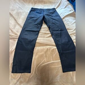 Bevy Flog pull on pants in textured black. Size 26.